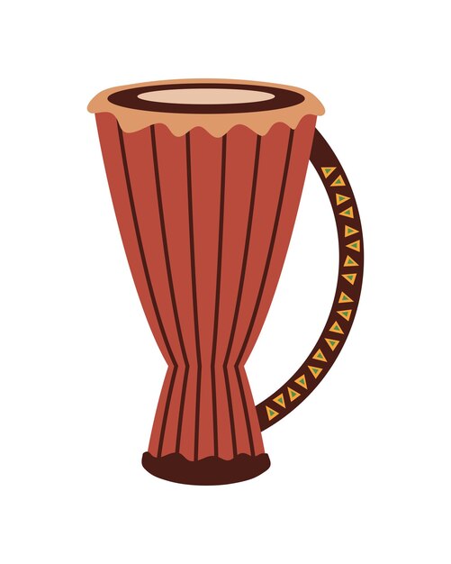 Percusión de la música de tambor bata
