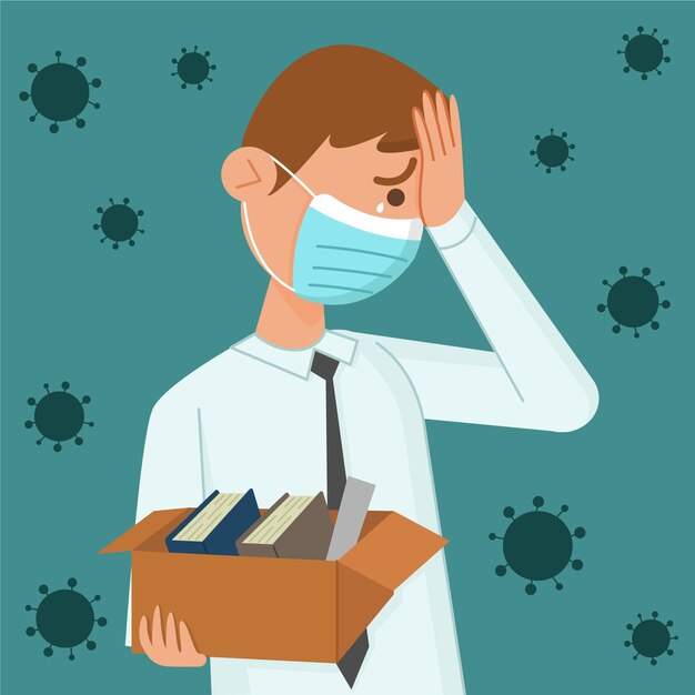 Pérdida de trabajo debido a la crisis del coronavirus