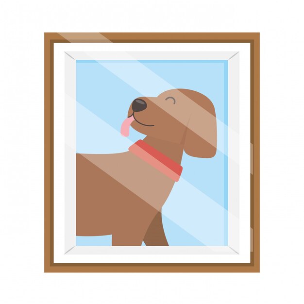 Perro de dibujos animados