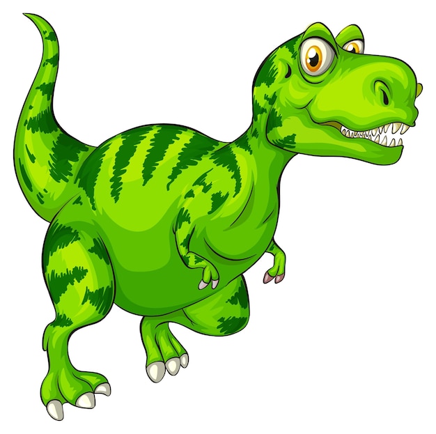 Un personaje de dibujos animados de dinosaurio Raptorex