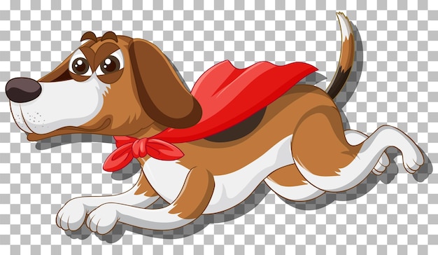 Personaje de dibujos animados de perro beagle