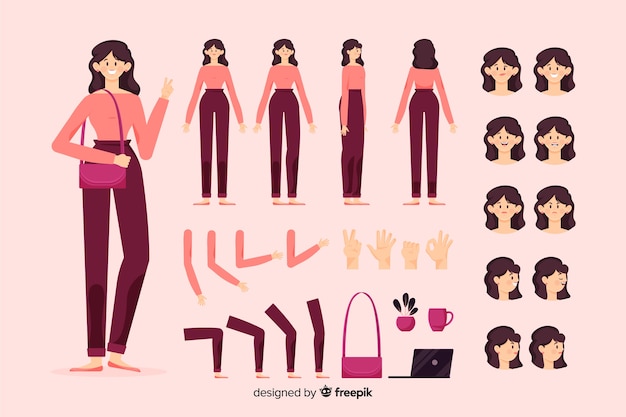 Personaje para diseño de movimient