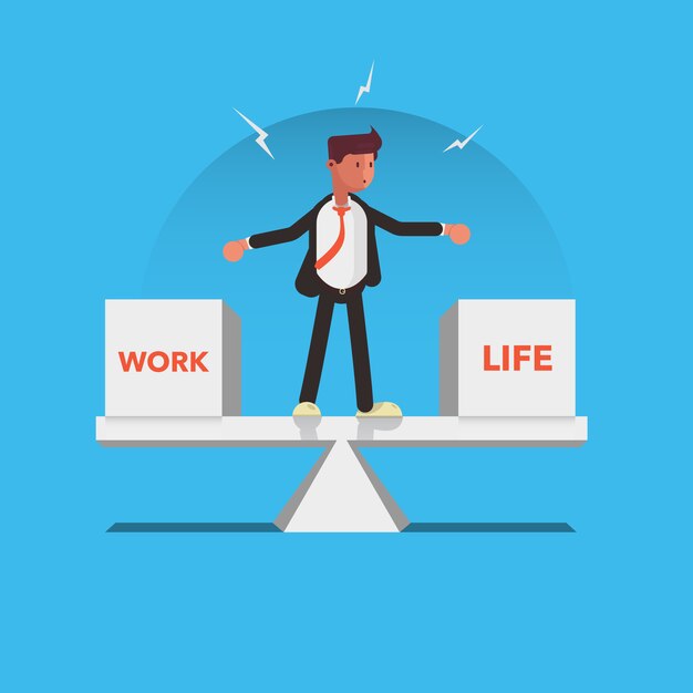 Personaje de hombre de negocios dudando