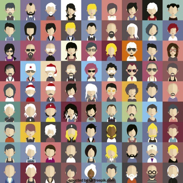 Personajes modernos iconos