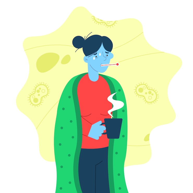 Vector gratuito personas con mascarilla médica