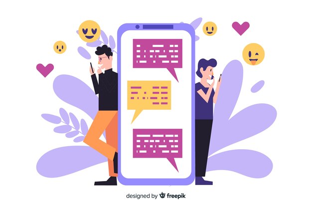 Personas que buscan amor en la aplicación de citas