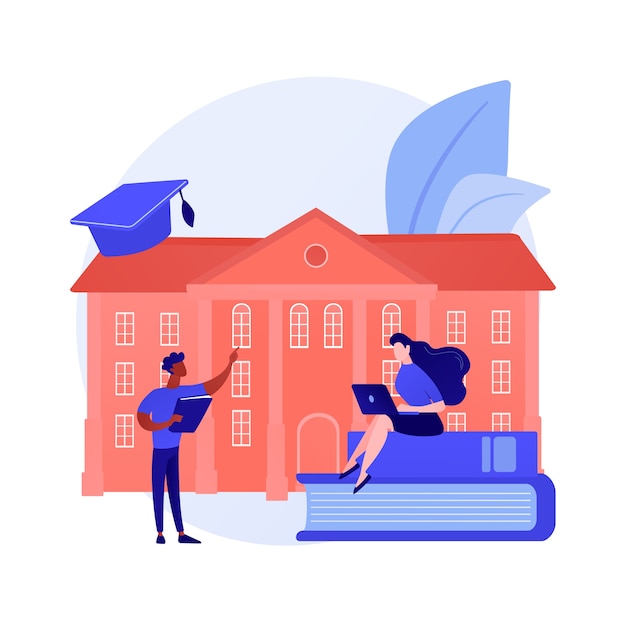Personas que estudian de forma remota, e learning. Educación en el hogar, educación a distancia, universidad en línea
