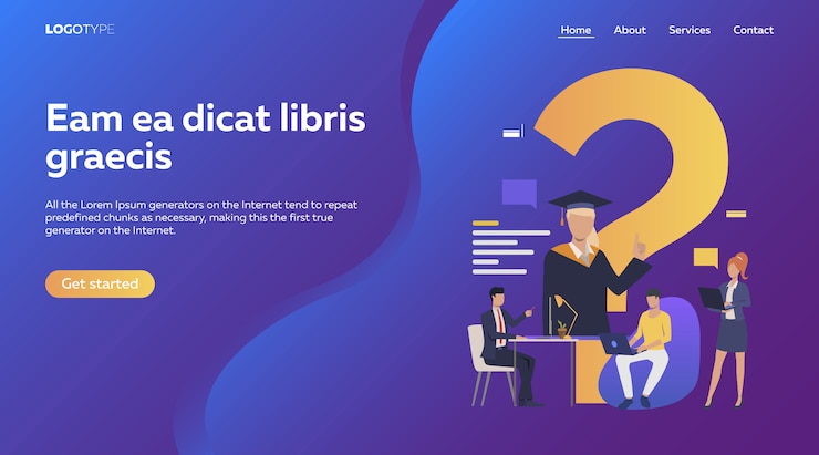 Vector gratuito personas que usan computadoras y estudian en la escuela en línea