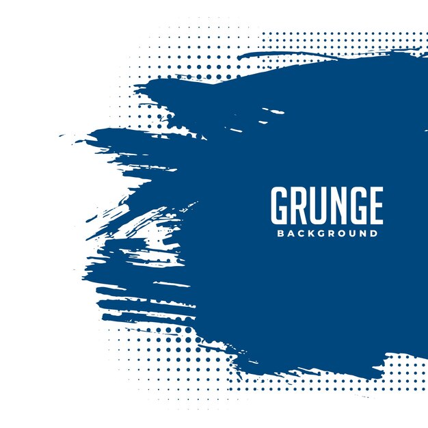 pincelada estilo acuarela grungy fondo con vector de diseño de medios tonos