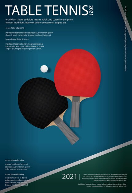 Pingpong Poster Template