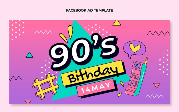 Piso 90 nostálgico cumpleaños facebook
