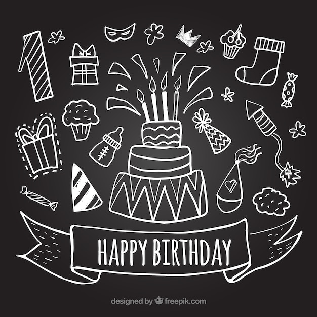 Pizarra de primer cumpleaños