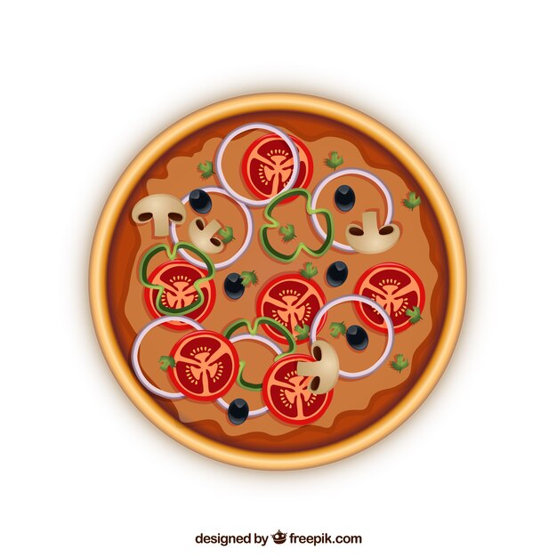 Pizza vegetariana