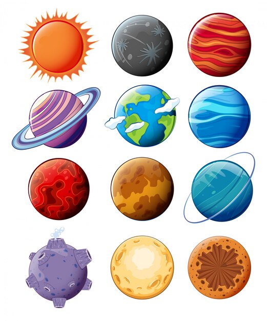 Planetas en la galaxia