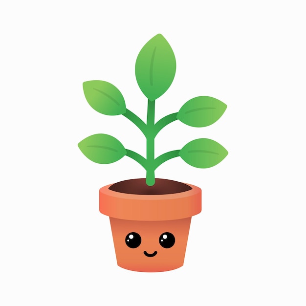 Vector gratuito planta emoji