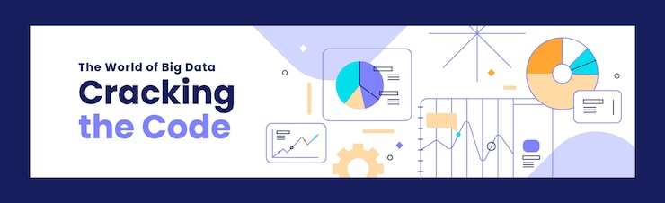 Vector gratuito plantilla de análisis de datos dibujada a mano