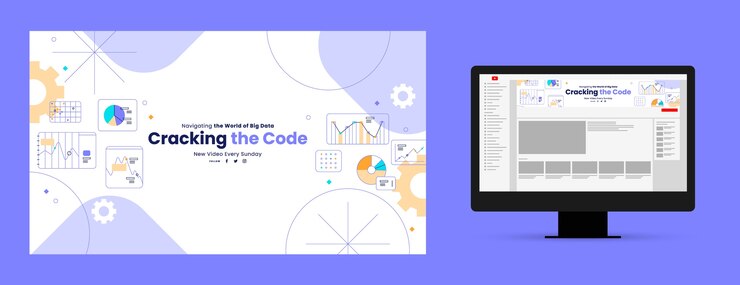 Vector gratuito plantilla de análisis de datos dibujada a mano
