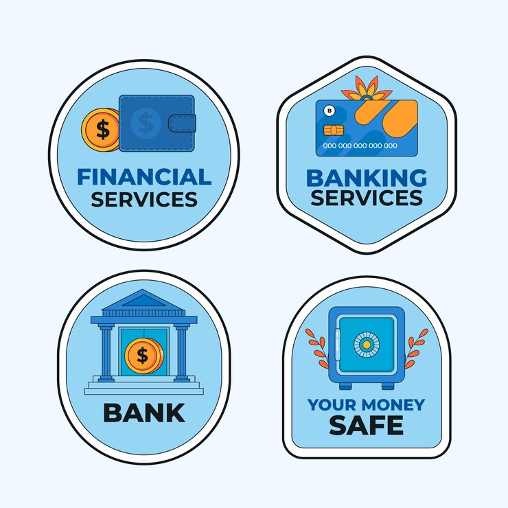 Vector gratuito plantilla de banco dibujada a mano