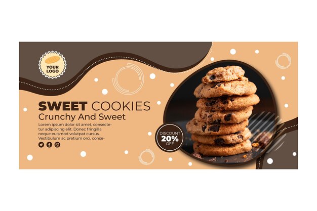 Plantilla de banner de cookies
