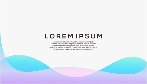Plantilla de banner de diseño gráfico