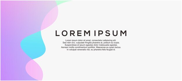 Plantilla de banner de diseño gráfico