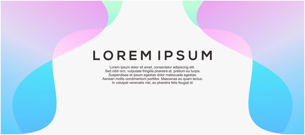 Plantilla de banner de diseño gráfico