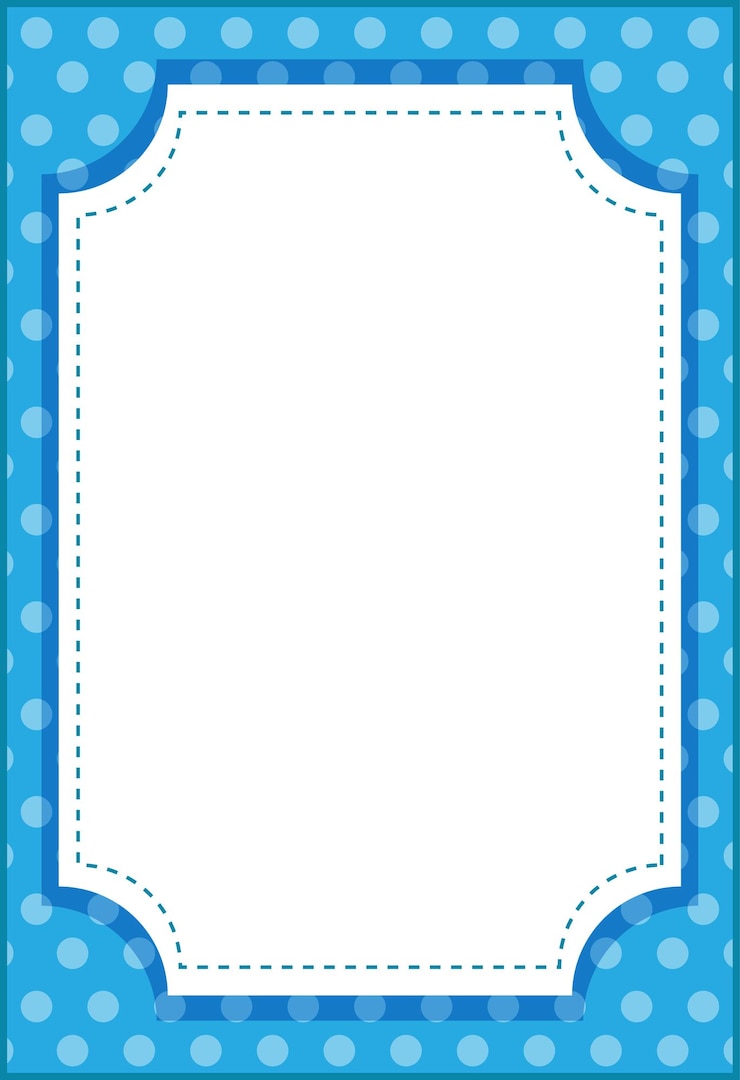 Vector gratuito plantilla de banner de estilo de dibujos animados de marco de octágono vertical vacío
