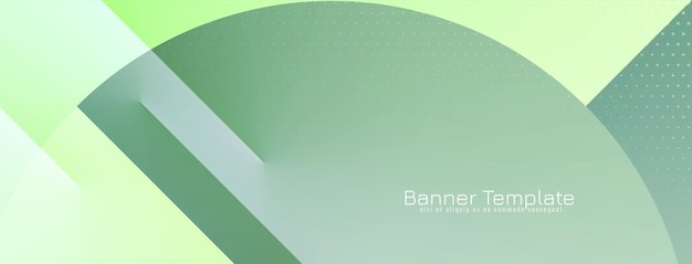 Vector gratuito plantilla de banner geométrico colorido elegante elegante