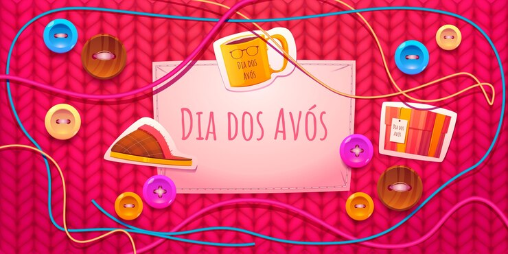 Vector gratuito plantilla de banner horizontal de dibujos animados dia dos avos
