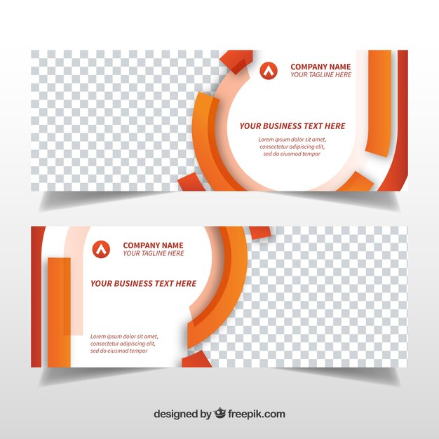Plantilla de banners de negocios 