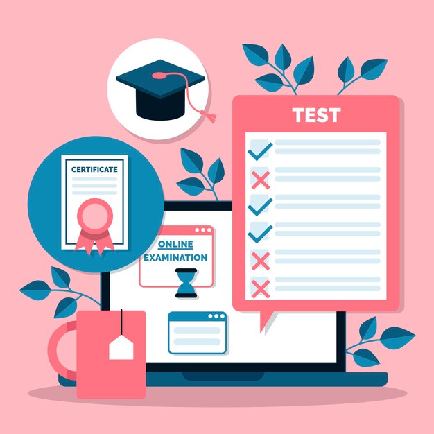 Plantilla de certificación en línea