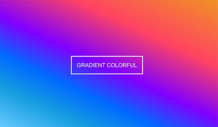 Vector gratuito plantilla colorida minimalista degradado de fondo