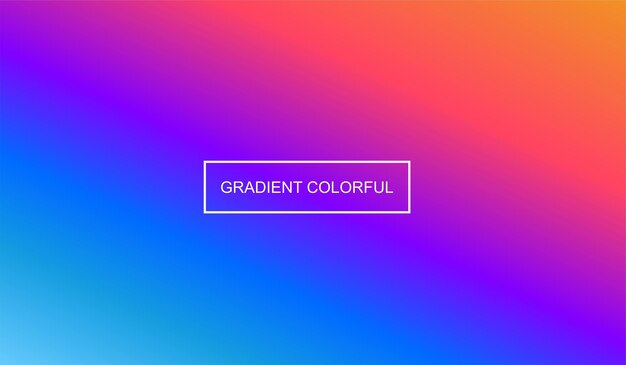 Plantilla colorida minimalista degradado de fondo