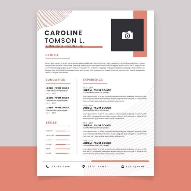 Plantilla CV online