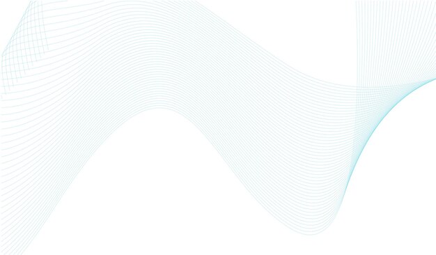 Plantilla de degradado de diseño digital de línea abstracta de fondo