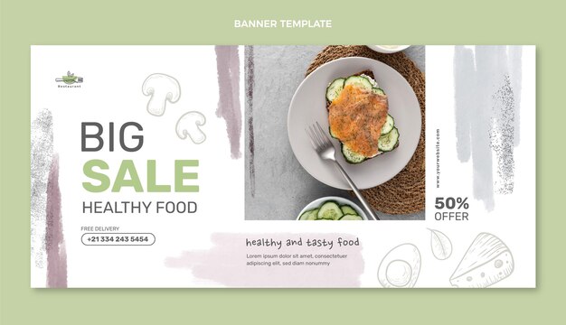 Plantilla de diseño de banner de gran venta