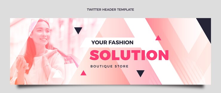 Vector gratuito plantilla de diseño boutique degradado