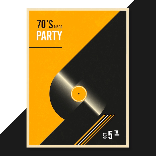 Plantilla de diseño de cartel