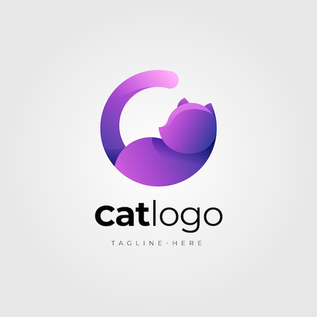 Plantilla de diseño de logotipo de animales