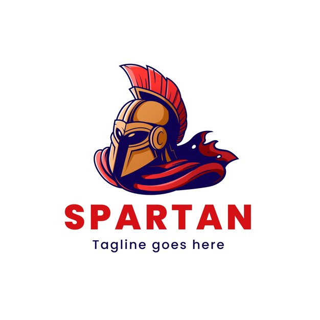 plantilla de diseño de logotipo degradado
