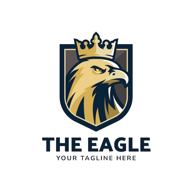 Plantilla de diseño de logotipo de Eagle