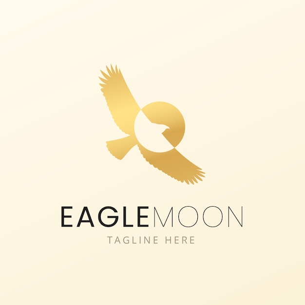 Vector gratuito plantilla de diseño de logotipo de eagle