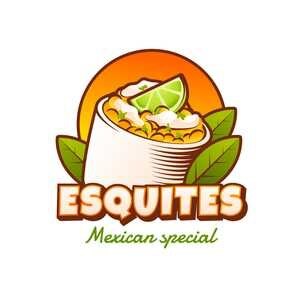 Plantilla de diseño de logotipo de esquites