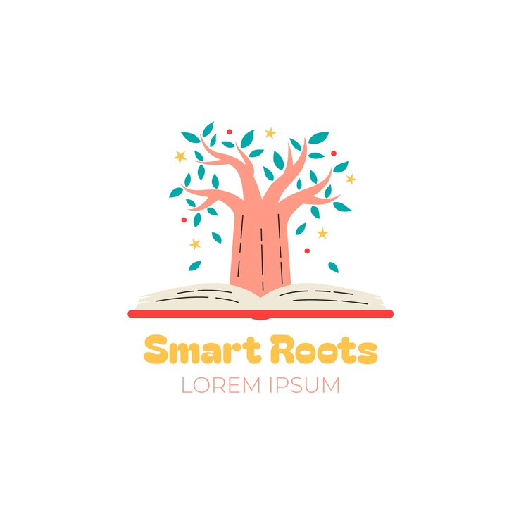 Vector gratuito plantilla de diseño de logotipo de jardín de infantes