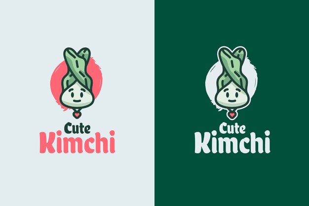 Plantilla de diseño de logotipo de kimchi