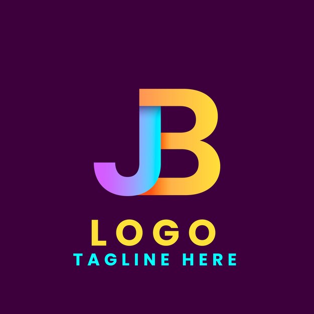 plantilla de diseño del logotipo de la letra monograma