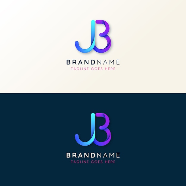 plantilla de diseño del logotipo de la letra monograma