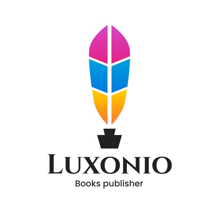Vector gratuito plantilla de diseño de logotipo de pluma degradada