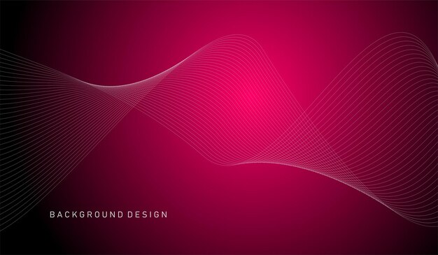 Plantilla de diseño minimalista degradado de lujo de fondo nuevo