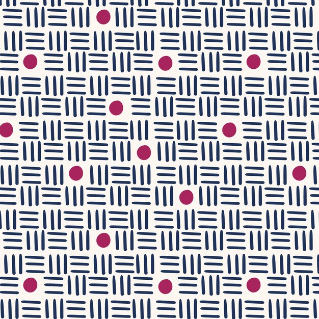 Plantilla de diseño de patrón de colores A/W